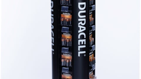 Duracell Walgreens Floorstand